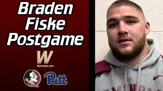 FSU Football | DT Braden Fiske Postgame Interview on Pitt win | Warchant TV 