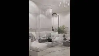 Роскошный белый интерьер