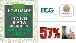 How I made 57% Profit in less than a month Brightcom Group Trade