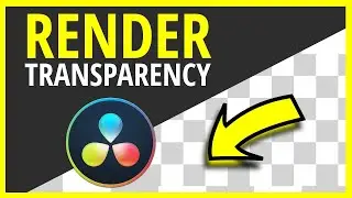 How to Export with Transparency  | DaVinci Resolve