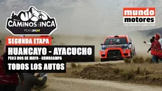 🏁 Caminos del Inca 2025 - HUANCAYO - AYACUCHO PE3 (todos los autos) | Mundo Motores