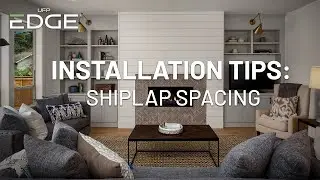 Shiplap Spacing