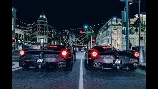 Two stunning Ferraris  - La Ferraris Coupe & Aperta take over Los Angeles