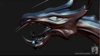 Saint Dragon - ZBrush Turntable
