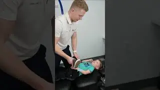 This Little Guy Loves His Adjustment 