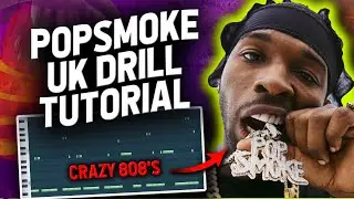 Making a UK Drill Beat For Pop Smoke, Sheff G , Fivio Foreign | Fl Studio 20 Tutorial