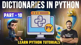 #10🐍 How To Use Dictionaries In Python | Learn Python Tutorial for Beginners | Python Dictionaries
