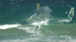 Wavesailing Waratah Bay. Nov 3rd 2009