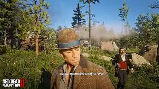 Dutch Asks Arthur To Do Strauss' Mission | RDR2