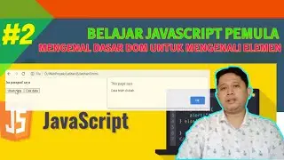 #2 Learn Javascript to access or change elements (DOM Basics to get element by ID)