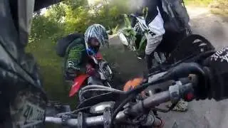 Getting to know the KTM [fail video]