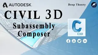 Application Of Two Way Road With Median From Subassembly Composer 2020 To Civil 3D 2020