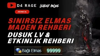 Legend Online - DÜŞÜK LV & ETKİNLİK TAKTIKLERI VE SINIRSIZ ELMAS TAKTİĞİ 🤑🤑🤑