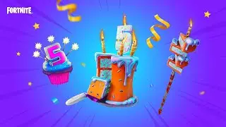 Fortnite 5th Birthday Coutndown 🔴LIVE | Chapter 3 Season 4