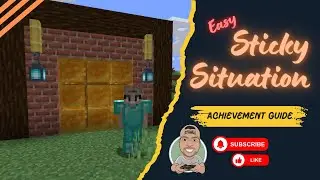 Minecraft Sticky Situation Achievement Guide