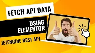 Fetch API data using Elementor & JetEngine and display on frontend | Elementor REST API Tutorial