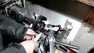 Растачиваю сцепление квадроцикла на тв-4