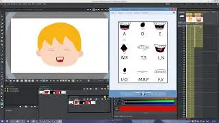 Анимация рта в Opentoonz