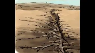 How to Draw The San Andreas Fault | Step By Step | Beginners class