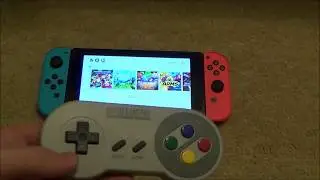 How to SYNC the 8Bitdo SFC30 Gamepad to the Nintendo Switch