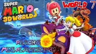 Super Mario 3D World: Peach's Mini-Playthrough ~ Castle World