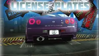NFS World License Plate [Все номерные знаки в игре]