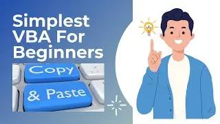 Write Simple VBA Macro Code to Copy Paste