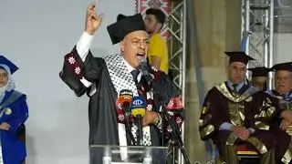 كلمة رئيس الجامعة خلال حفل الإسراء الخامس 