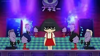 Yo-kai watch U Hanoko-san-bukimi summoning.