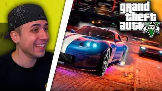 TODOS van a por MI con mucho ODIO en estas CARRERITAS DE GTA V 😭 (*con los panas 🐭*)