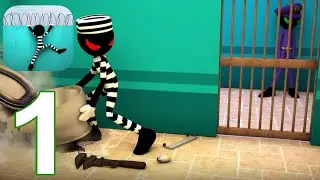 Stickman Escape Story 3D Gameplay Walkthrough Part 1 (IOS/Android)