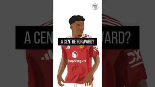 Is Jadon Sancho a CENTRE FORWARD? #jadonsancho