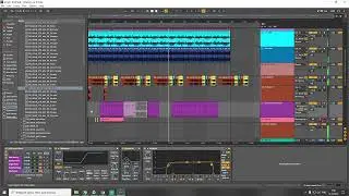 Making some jumpup dnb or *ie trying xD