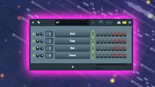 НАПИСАЛ БИТ ИСПОЛЬЗУЯ 4 СТАНДАРТНЫЕ УДАРНЫЕ FL STUDIO!