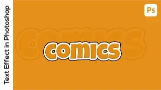 Photoshop Tutorials - Comics Text Effect - Photoshop Text Effect - 01 -GraphicLink