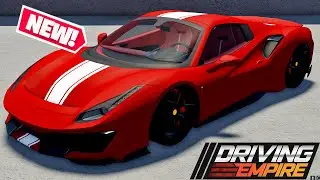 FERARRI 488 PISTA SPIDER IS A BUDGET FRIENDLY BUILD in Roblox Driving Empire