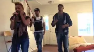 Syesha Mercado sings Love On Top with Santron & KREASHAUN (totally random happening )