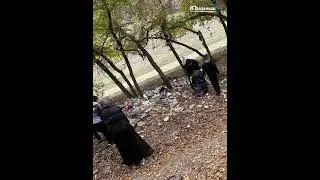 Работники и учащиеся общеобразовательной школы № 2 им.Наби Хамурзаева очистили территории Орта кепюр