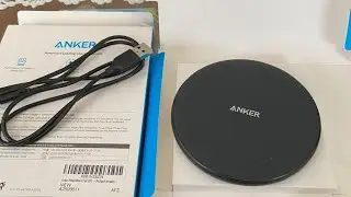 Anker Powerwave Pad 10W Wireless Charger Vs iPhone 11 Apple Charger