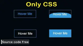Buttons With Awesome Hover Effects Using HTML And CSS | @Easy Editing Tutorial