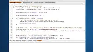 Apex Triggers on Change Data Capture Events