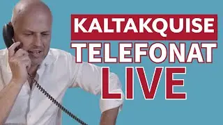 Telefonakquise LIVE im Seminar - derLÖSER macht's vor!