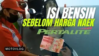 TUTORIAL Isi bensin pertalite sebelom haga naek  #motovlog #yicam