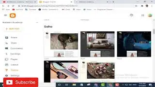 How to Upload and Change Blogger Theme without losing Data in 2020 | Customize Blogger Theme