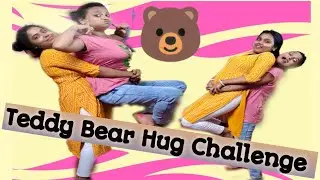 ।🐻 Teddy Bear Hug Challenge 😘। Funny video । Sister Vs Sister। 