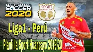 Plantilla Sport Huancayo 2019-20 para dls19