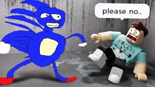 Escape SANIC Chase in Roblox..