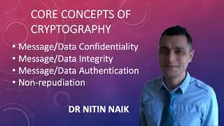 1 Message/Data Confidentiality, Message/Data Integrity, Message/Data Authentication, Non-repudiation