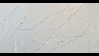 Thin Grey Gold Vein Quartz Slab for Countertops GQ-T0101