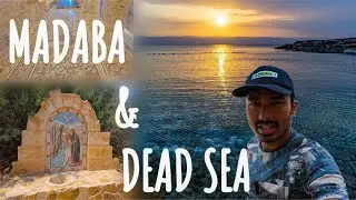 Dead Sea, Jesus Baptism Site, Mount Nebo & Madaba Map